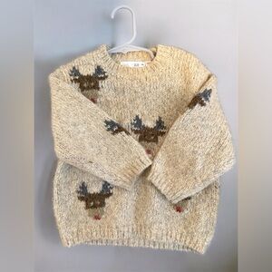 Zara Cream Knit Sweater